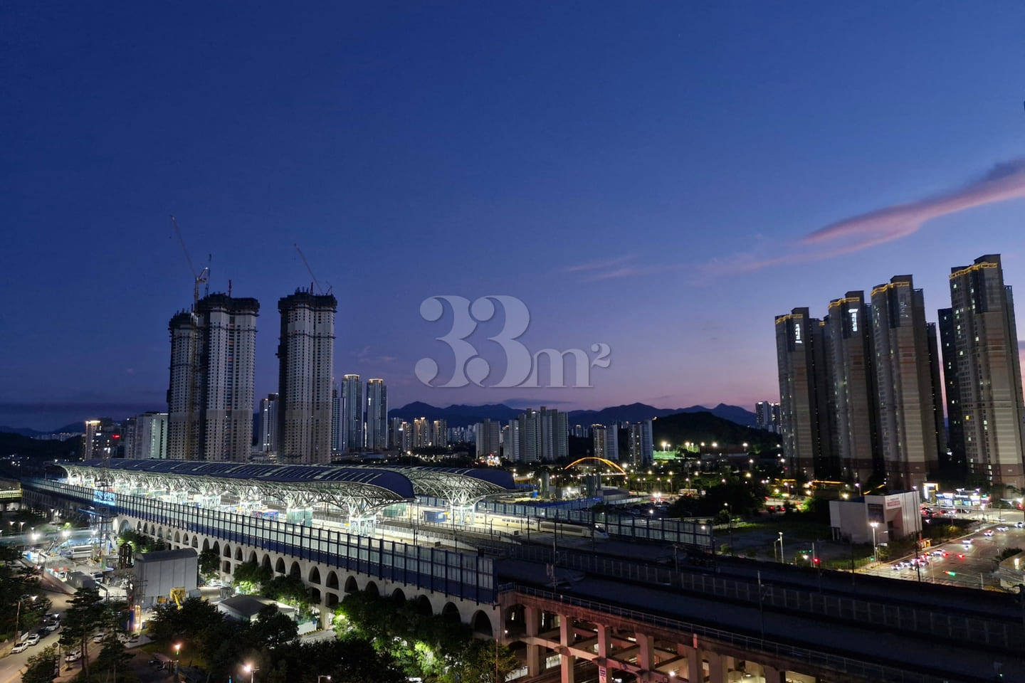 Great view from Cheonan-Asan Station 5th image
