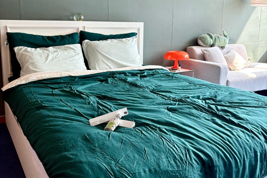 평촌 한림대 숲속의아침