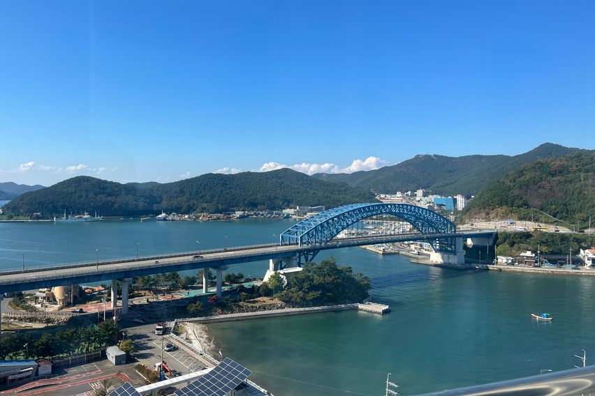 통영 낮과밤 통영대교🌉