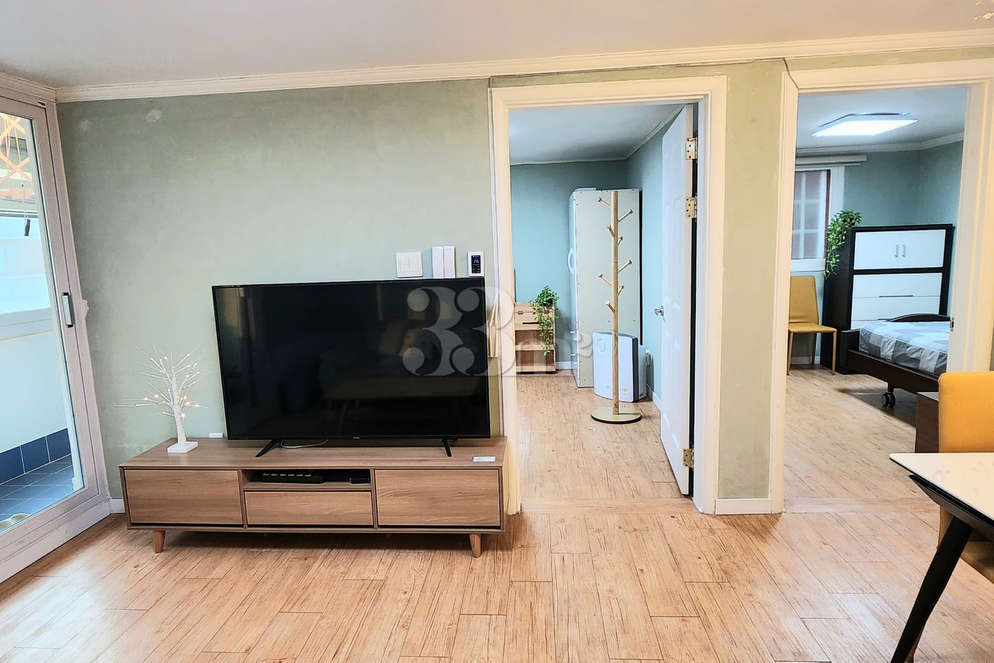 Cozy two-room apartment in Bokjeong-dong 1th image