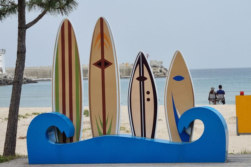 죽도 바닷가 호텔형숙소