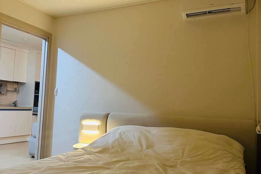 침실거실분리65인치티비