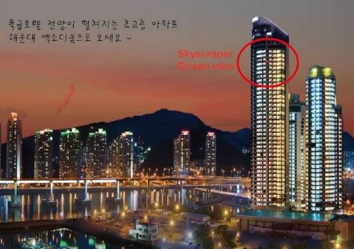 태평양과  대마도뷰