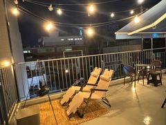Rooftop on Hongdae's main street 🏕️ 13th image