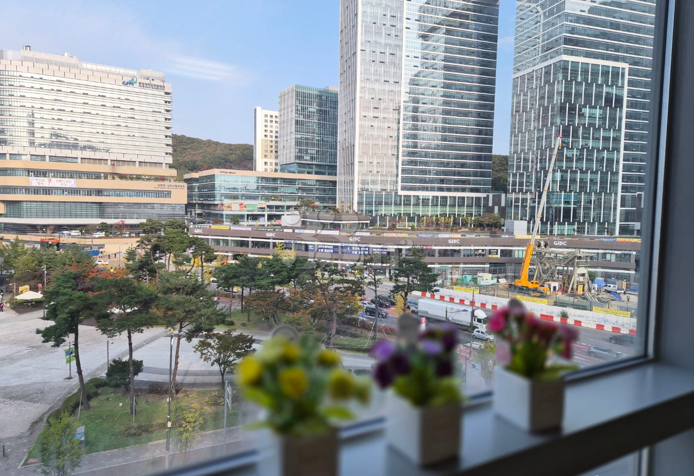 Beautiful view of Gwangmyeong KTX Station 5th image
