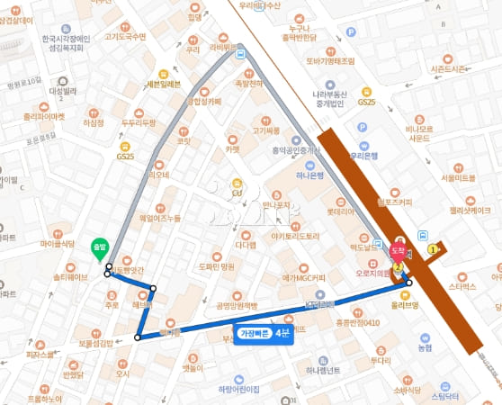 Two-room apartment in Mangwon, Hapjeong, and  15th image