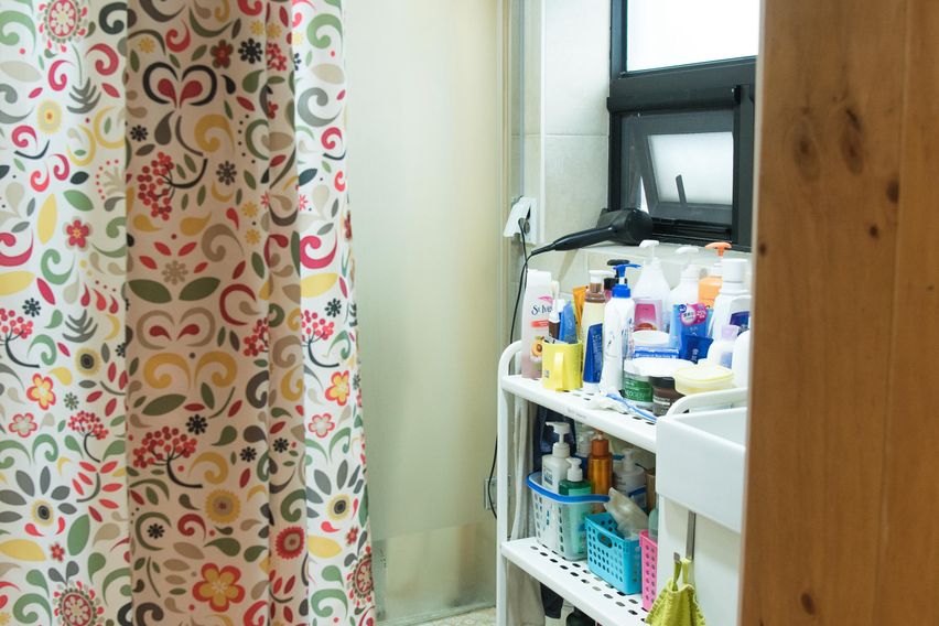 아늑한 공용욕실 방