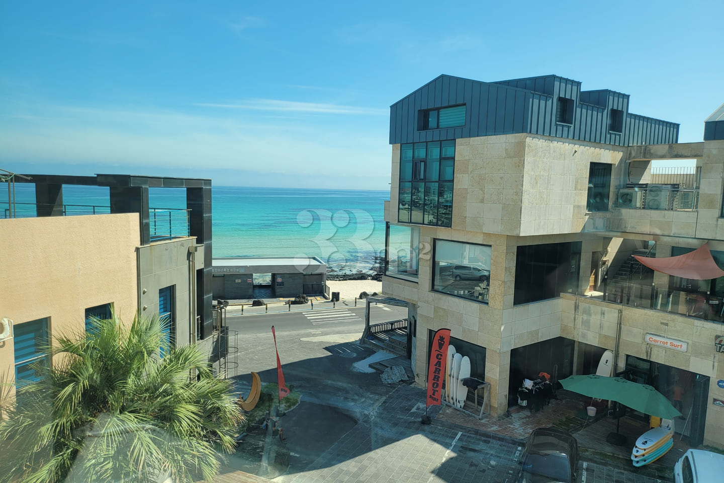 Fully furnished ocean view apartment in front 5th image