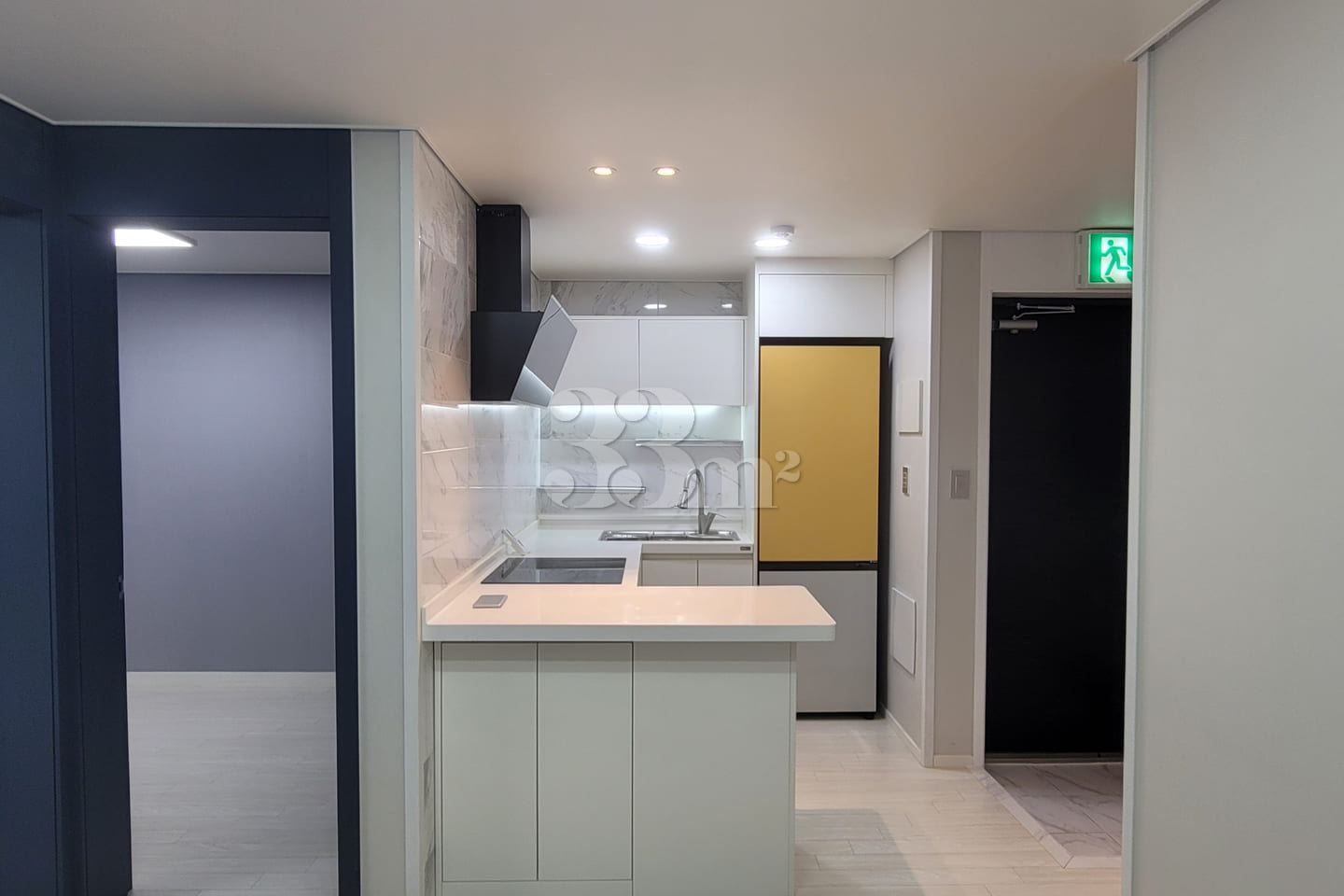 Newly built two-room apartment near Sindorim  15th image