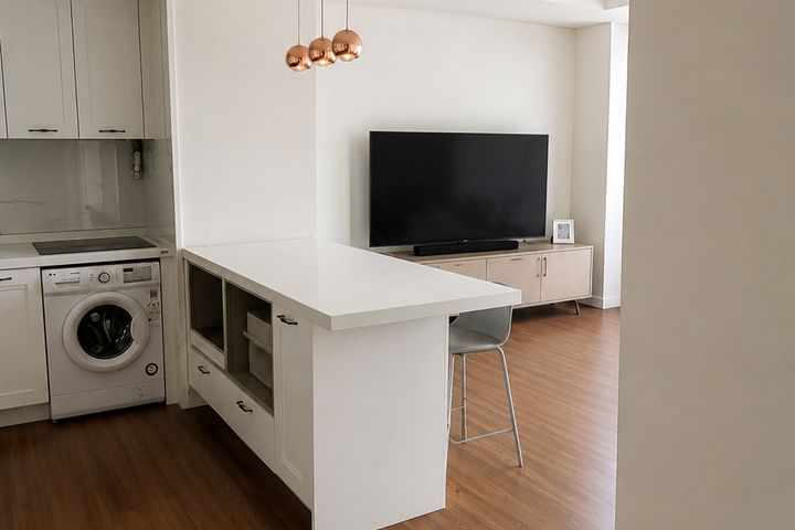 Fully furnished unit with great natural light 1th image