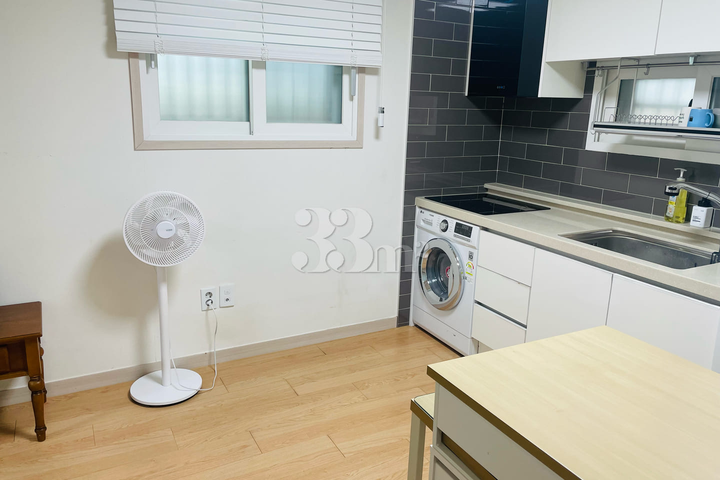 Cozy, newly built studio apartment with a sep 3th image
