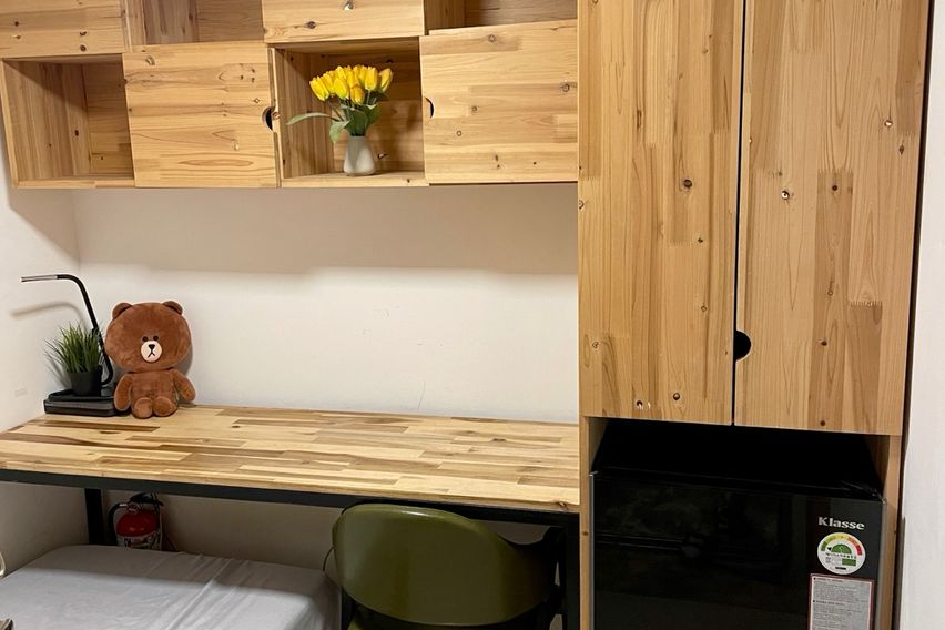 아늑한 공용욕실 방