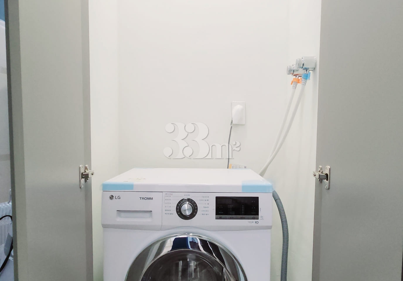 Newly built two-room apartment with Han River 15th image