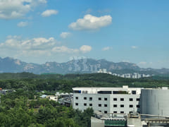 ♥️Sunrise over Bukhansan from Hwajeong Statio 11th image