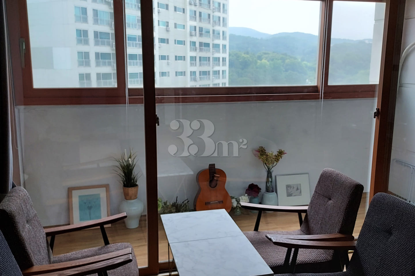 Three-bedroom apartment with full options in 7th image
