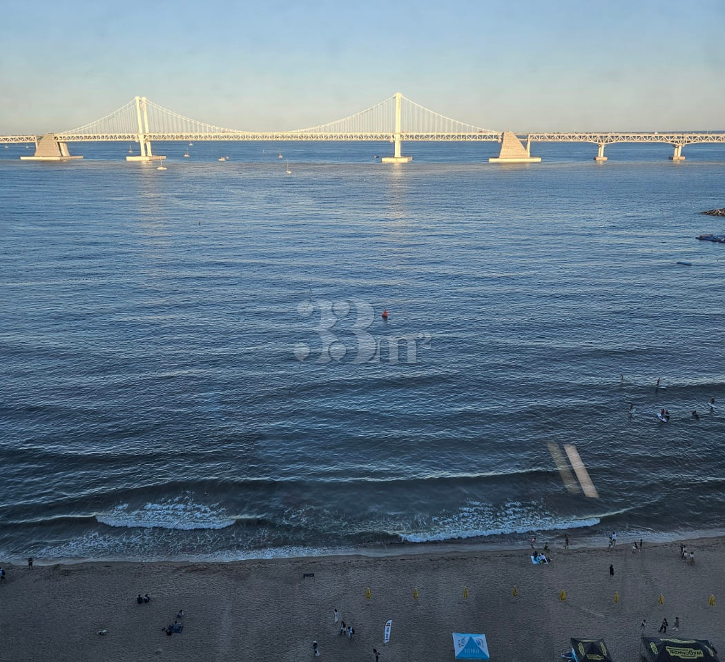 Prime spot for the Gwangalli drone show with 13th image