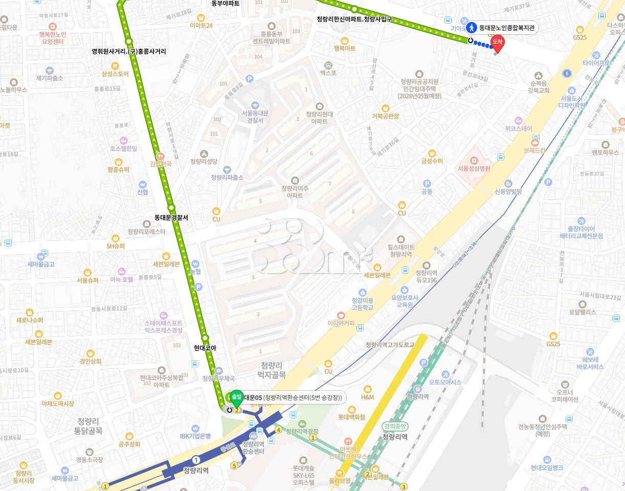 Fully furnished 2-bedroom unit in Dongdaemun- 17th image