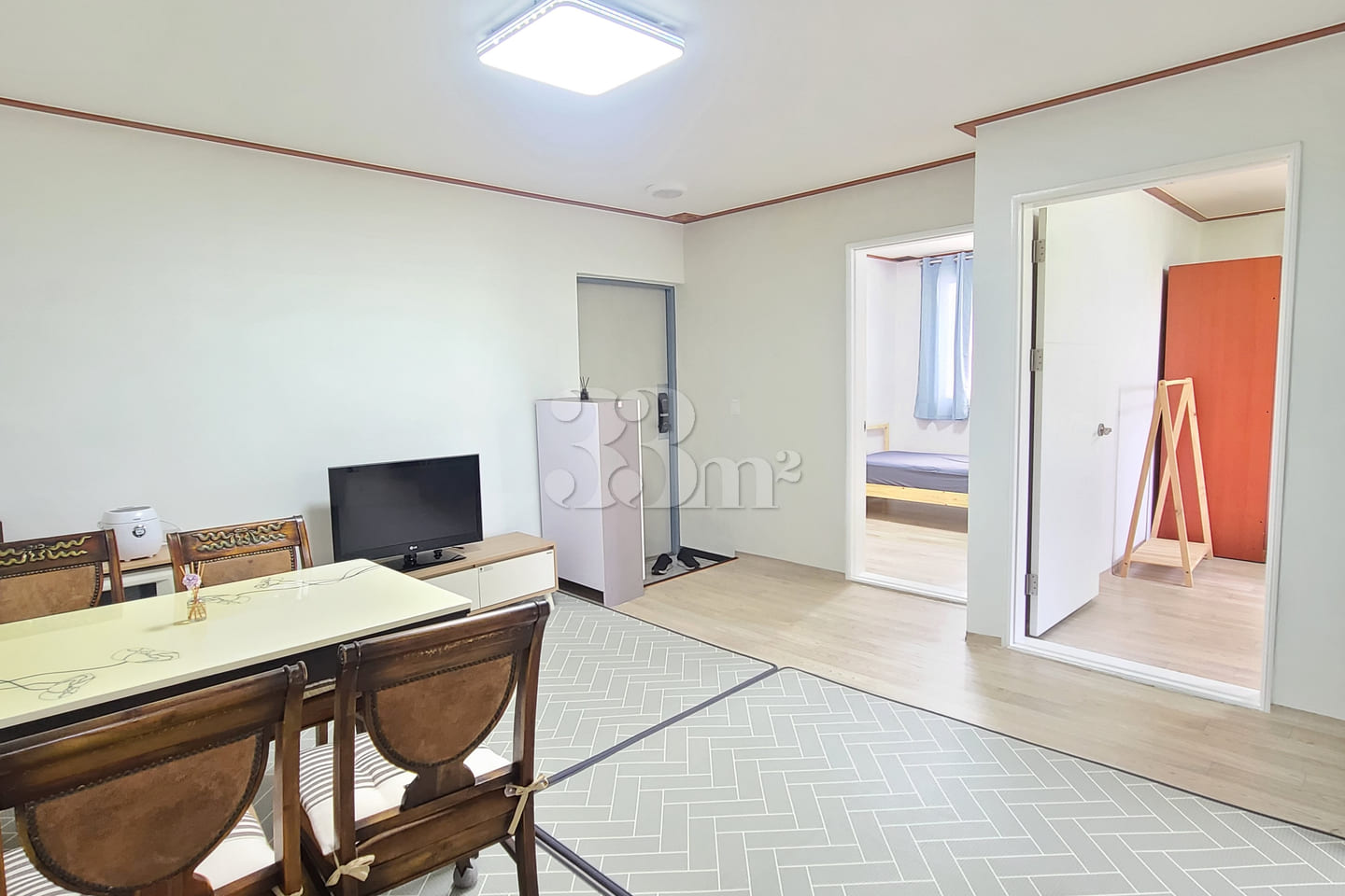 2 Bedrooms, Living Room, Seongseo, Unit 303 1th image