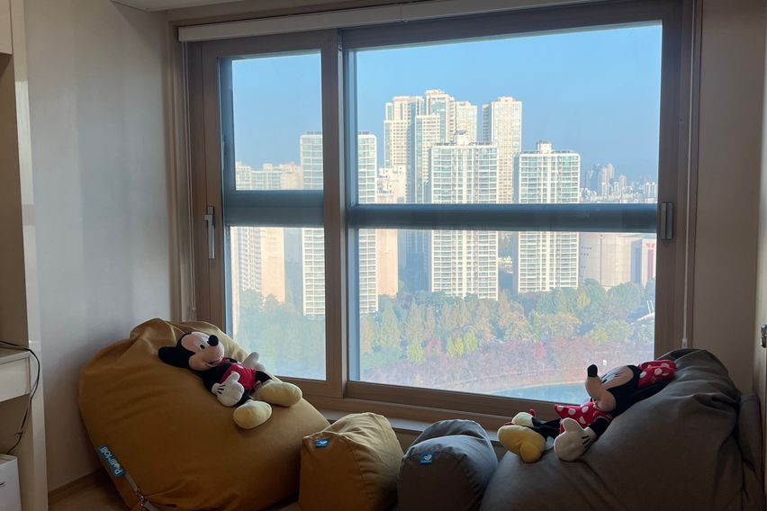 롯데월드 석촌호수 뷰