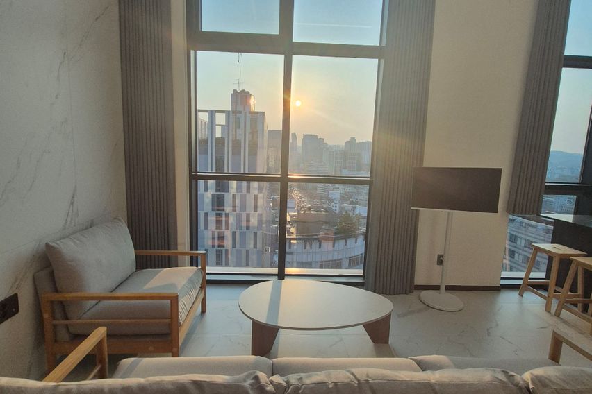 전망 최고, 신축건물