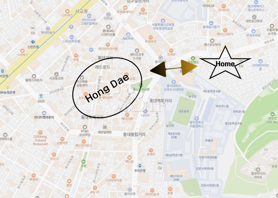 Sangsu Station 1 min ❤️ Hongdae 14th image