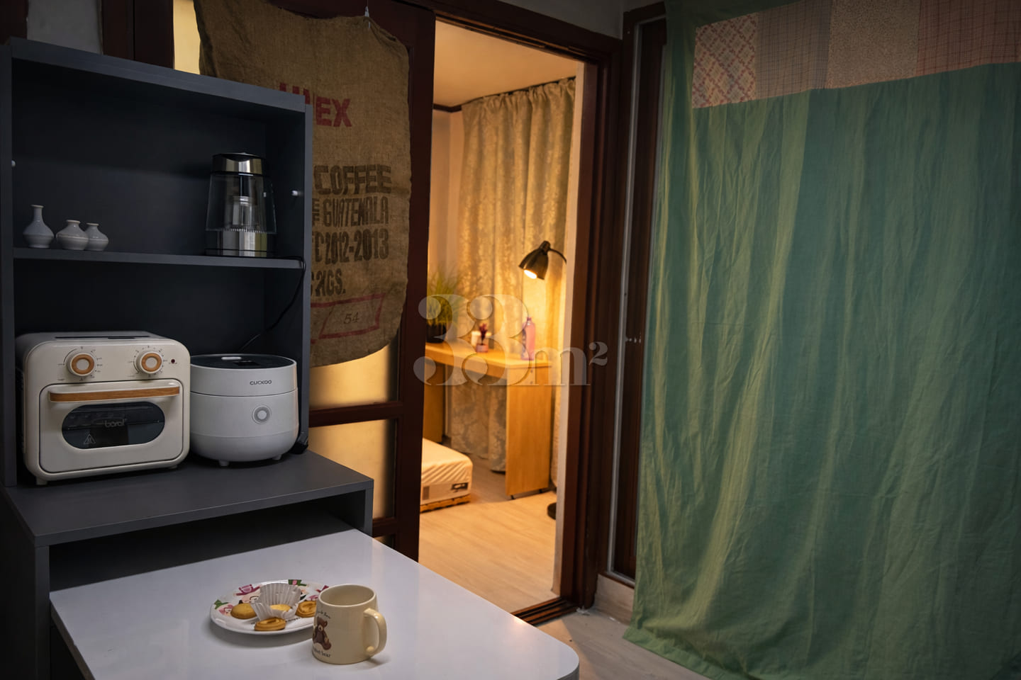 Cozy two-room apartment in Sanggal-dong 9th image