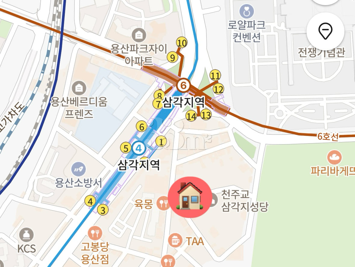 Yongsan/Samgakji – 2-minute walk, fully furni 5th image