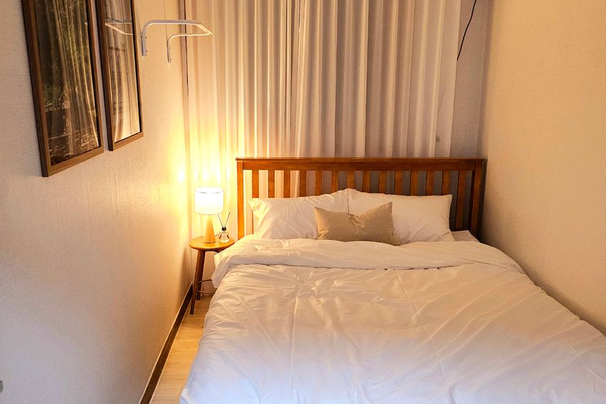 부산역6분 투룸 퀸침대