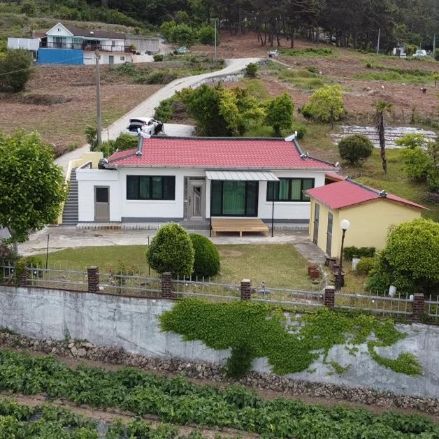 바다뷰 잔디마당 시골집