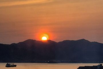 여수 오동도 해돋이방