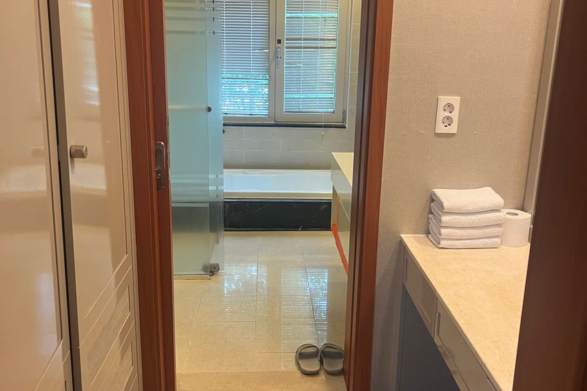 한림 3룸 팬션 앞마당