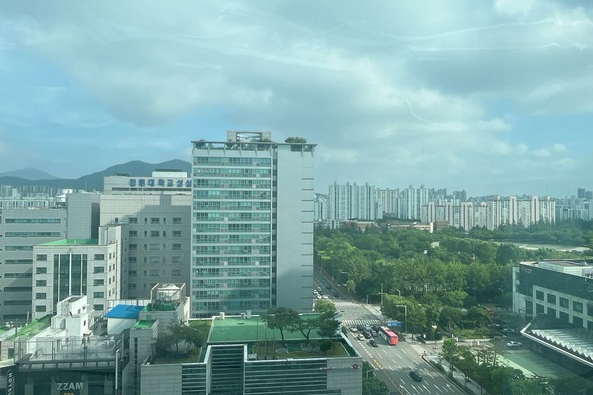 평촌침대2고층남향뷰💛