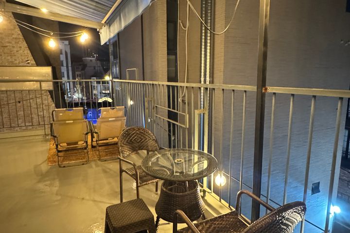Rooftop on Hongdae's main street 🏕️ 11th image