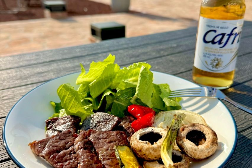 개인테라스 바베큐 마당