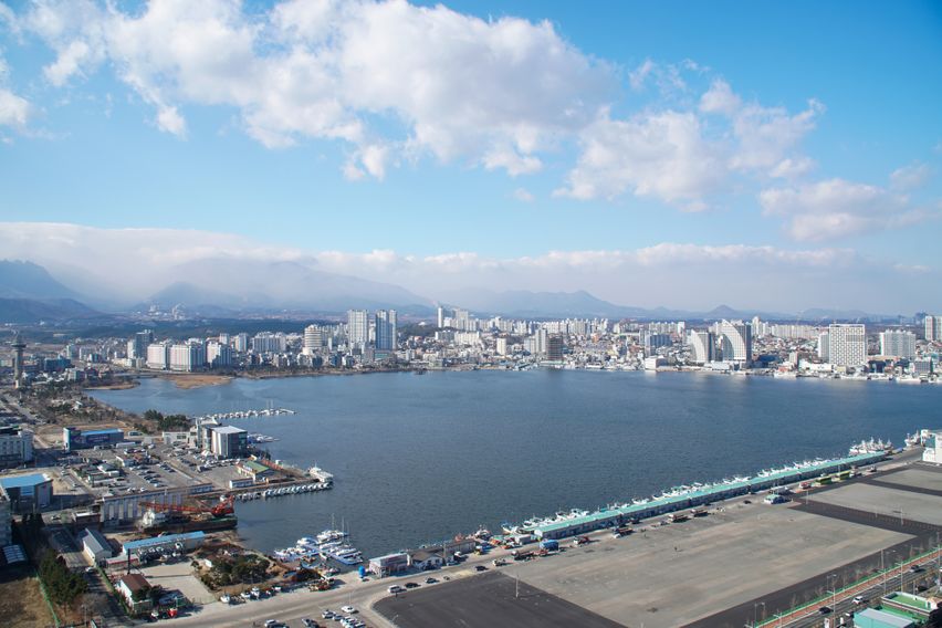 속초 오션뷰 탑층