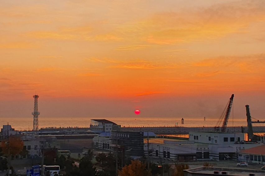 일출이 아름다운 속초~