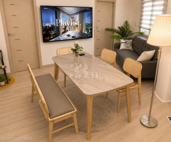 Wonju City Center · 3 Queen Beds 방 이미지