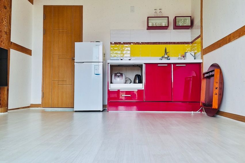 청산도 락 한옥 대나무