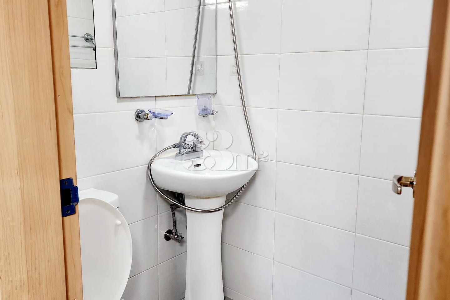 Studio apartment with a balcony 2th image