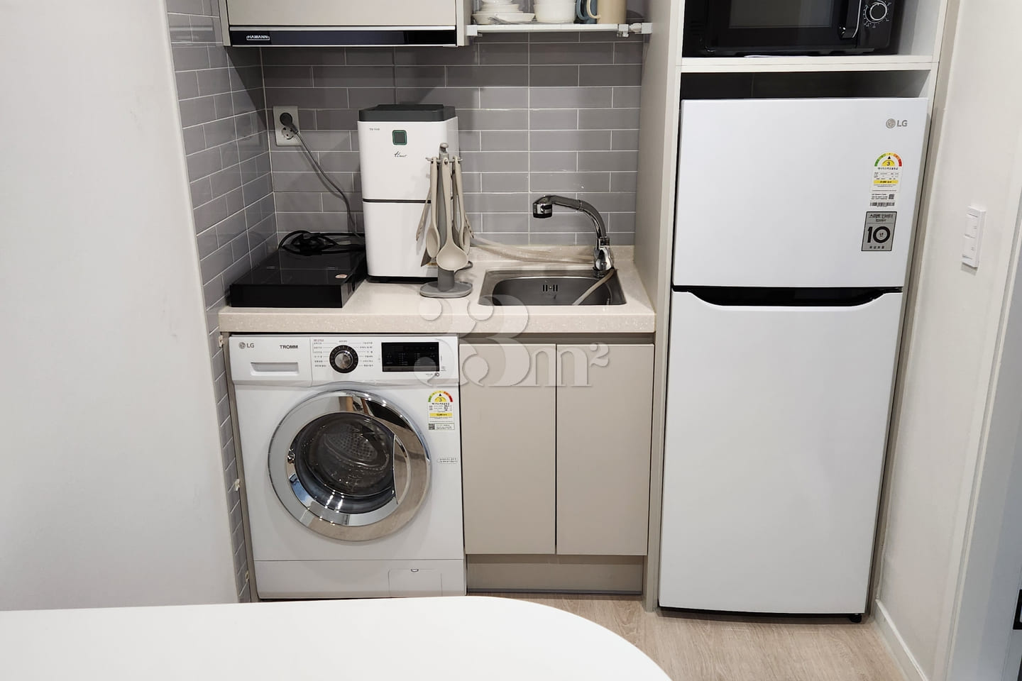 Studio apartment, 7-minute walk from Gusan St 4th image