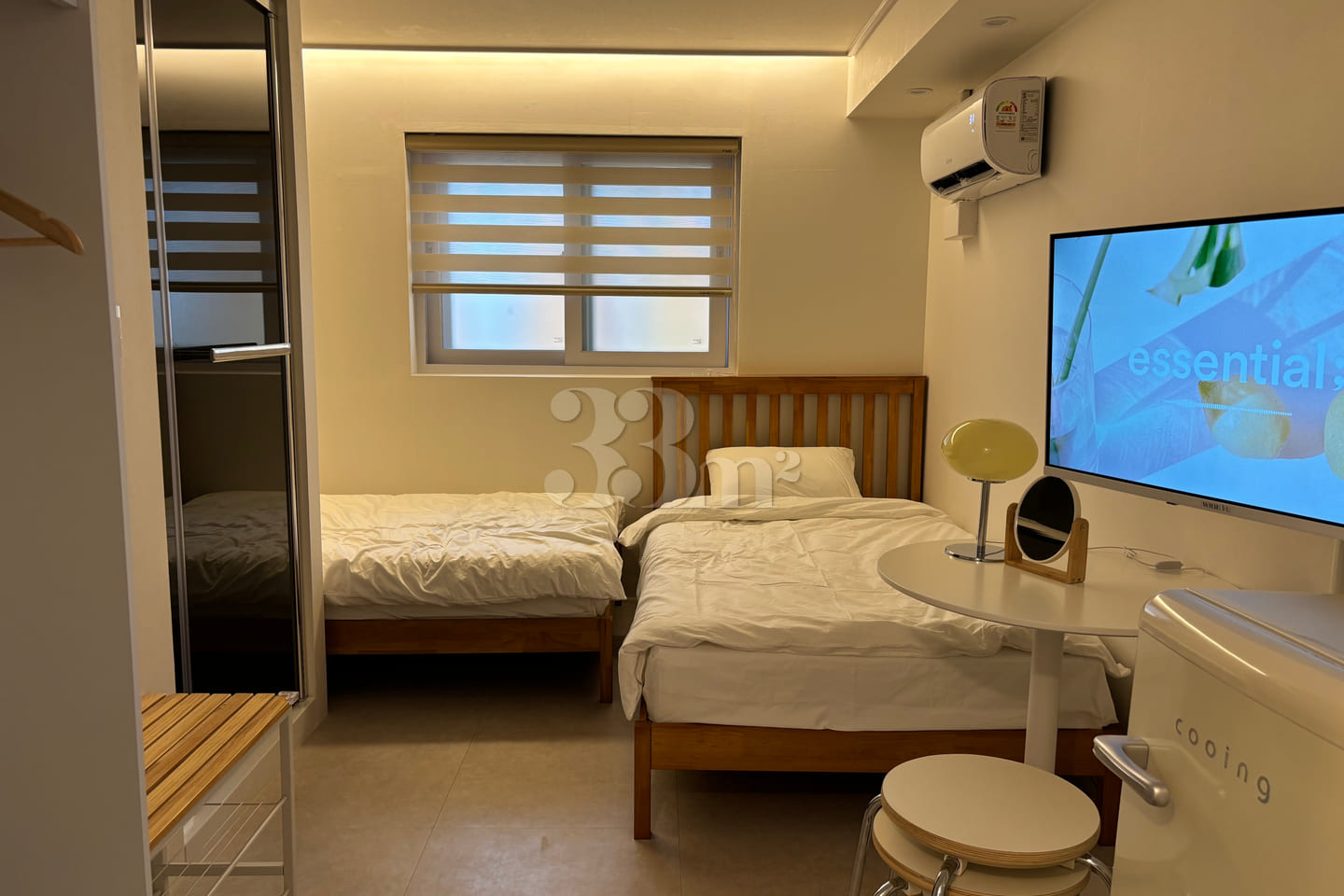 Seoul Myeongdong Station Area Twin Room 2 8th image