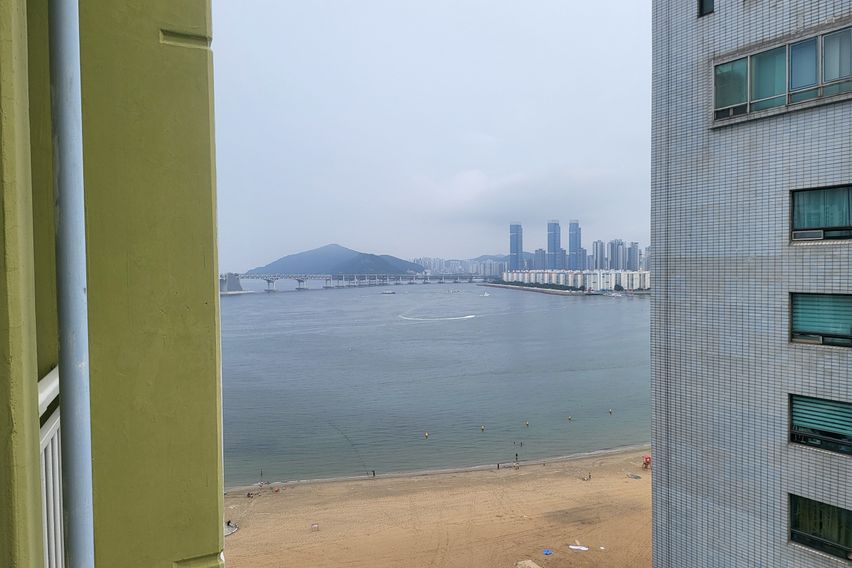 광안리해수욕장 바로앞