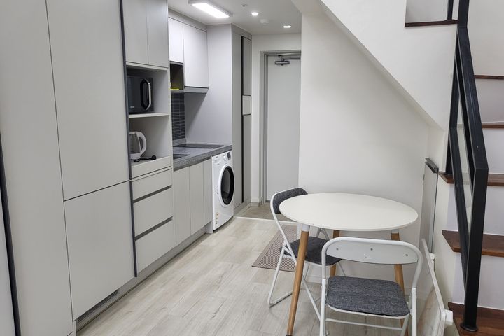 Duplex-style room with a terrace 4th image