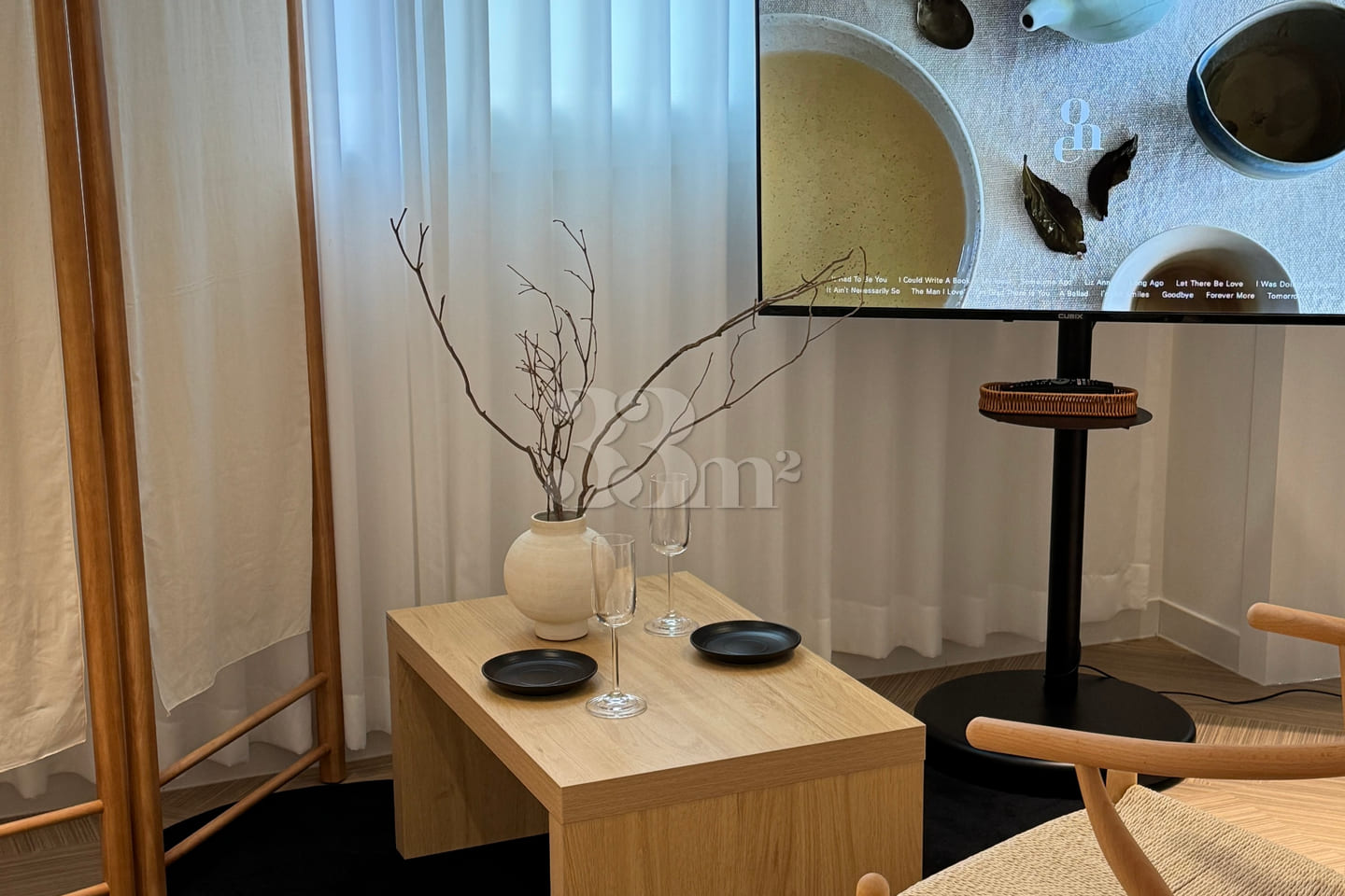 20-pyeong unit with a nature view in the Seom 5th image
