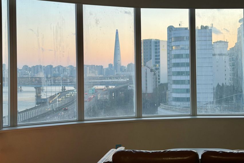 롯데타워🗼한강뷰❤️