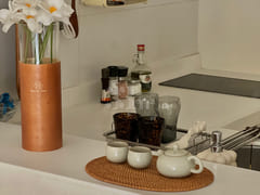 Clean and bright white room with natural ligh 5th image