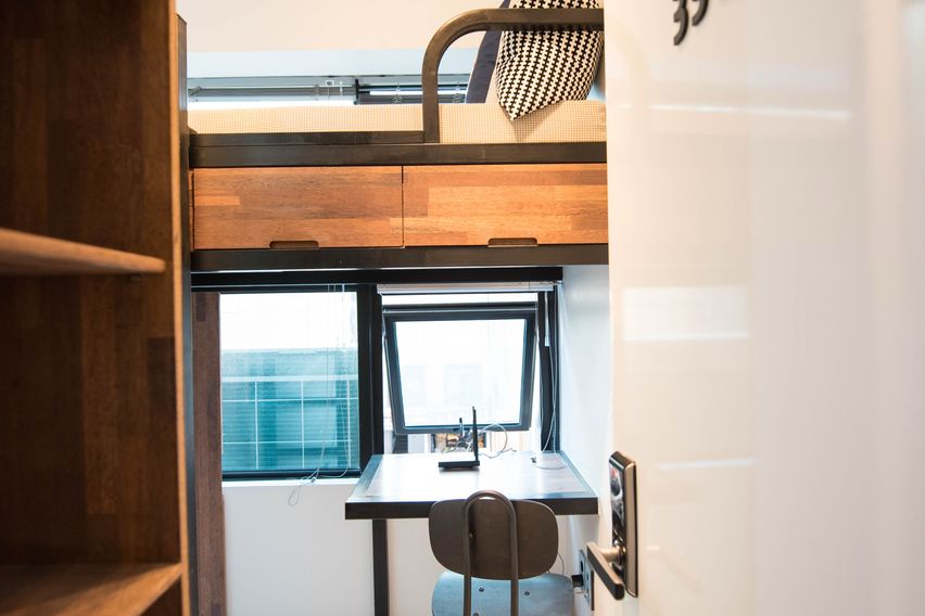 벙커형 개인욕실 방