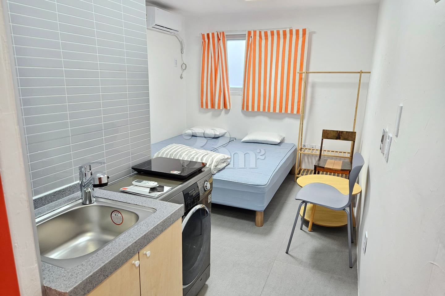 Bright and clean studio room for two 0th image