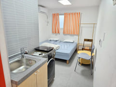 Bright and clean studio room for two 0th image