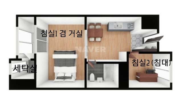 심플&프라이빗2룸 신축 0번째 이미지